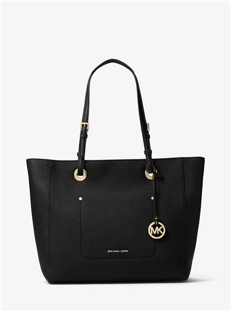 michael kors saffiano leather backpack|Michael Kors saffiano tote bag.